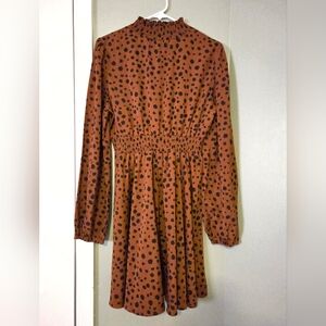 Animal print dress